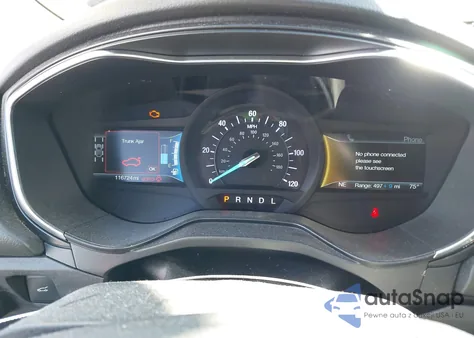 2019 Ford Fusion Energi Titanium z USA, uszkodzony, nr VIN 3FA6P0SU8KR103925